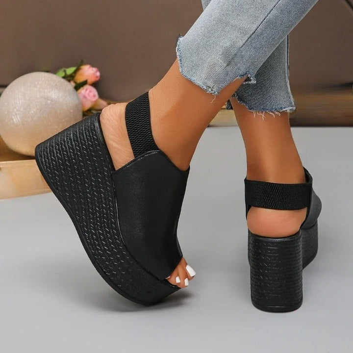 Eveline Orthopedic Wedge Sandals