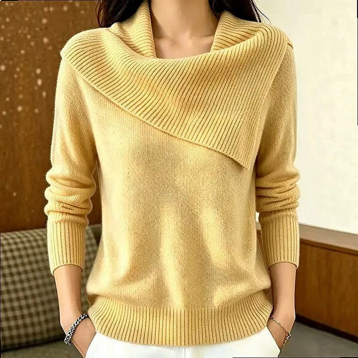 Vivienne Foldover Collar Sweater