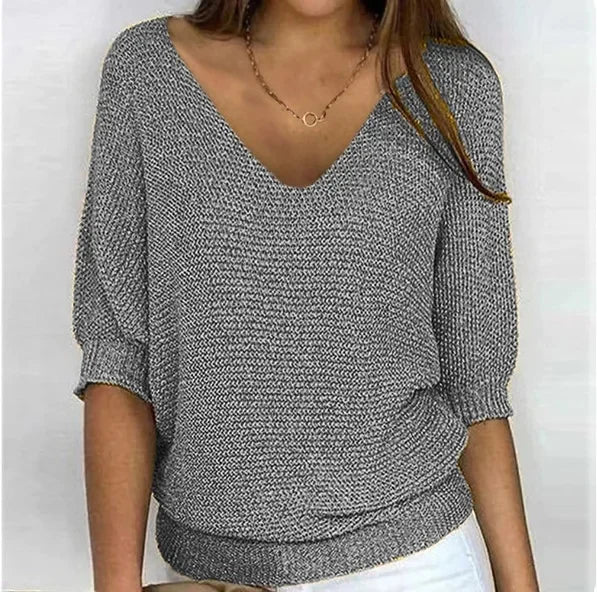 Vivienne Ribbed Knit Top