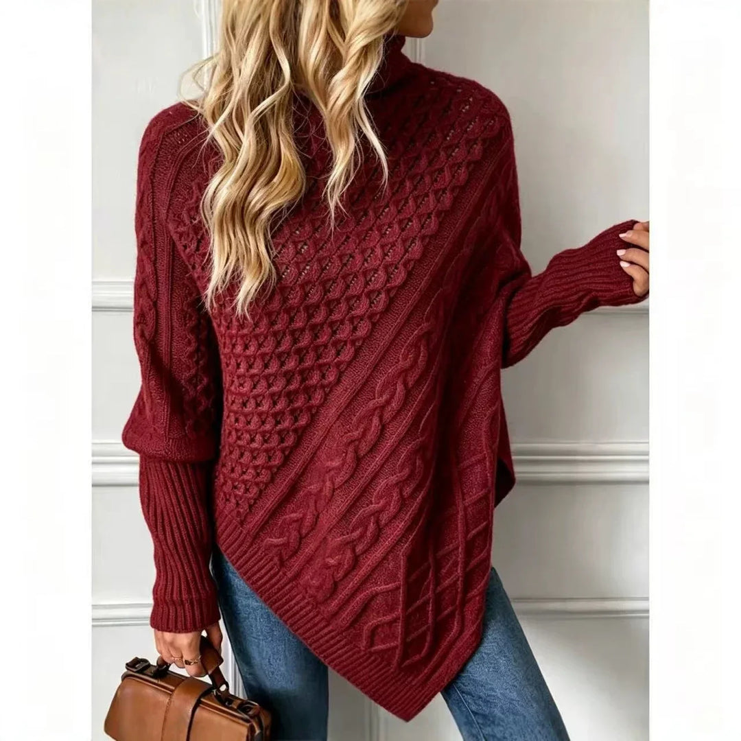 Seraphine Asymmetric Hem Sweater