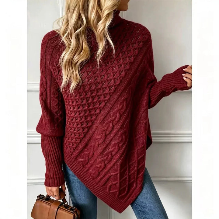 Seraphine Asymmetric Hem Sweater