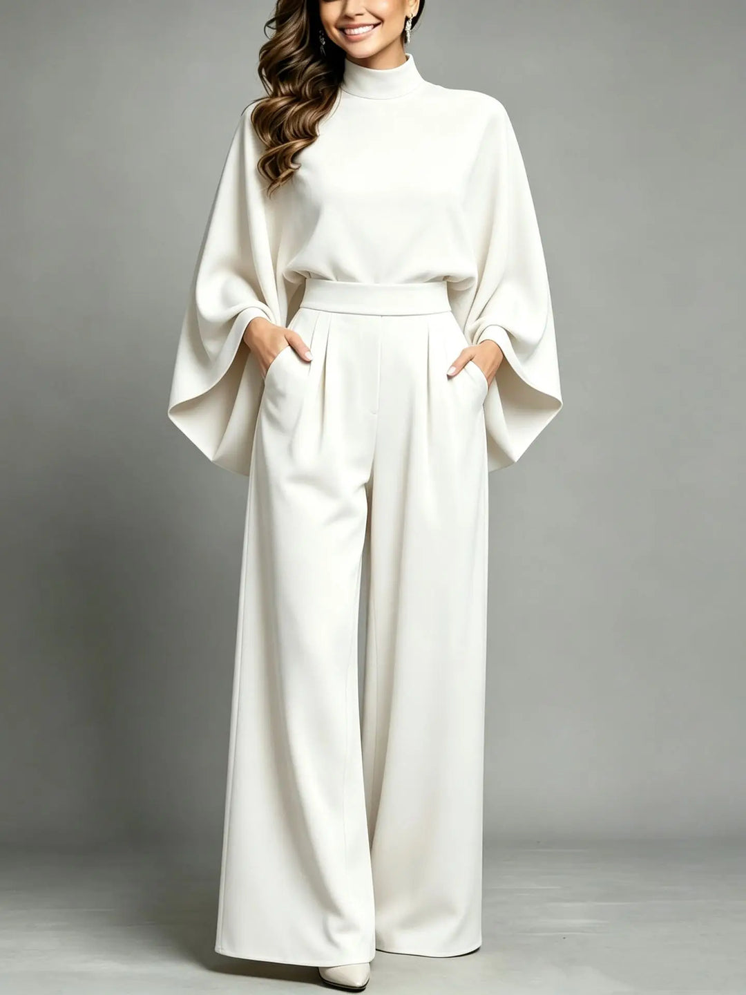 Verena Formal Cape Sleeve Set