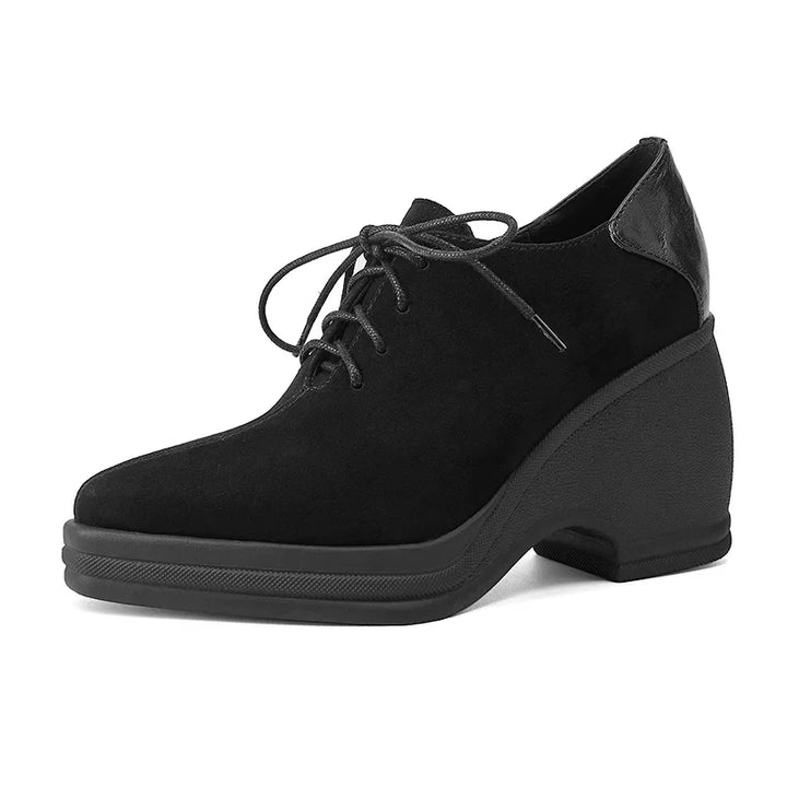 Florence Lace Up Wedges