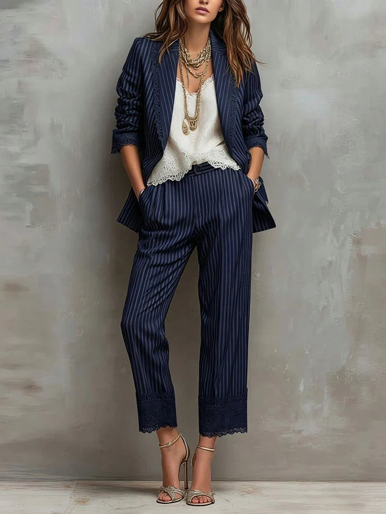Marguerite Wide Leg Pantsuit
