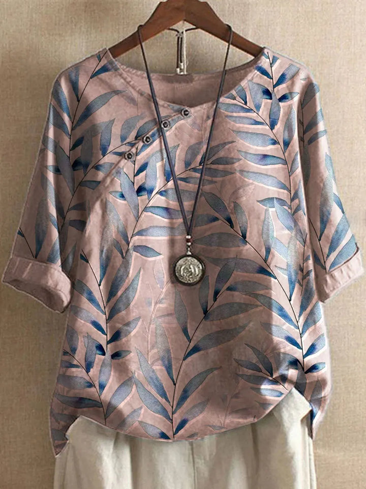 Mara Relaxed Linen Blouse