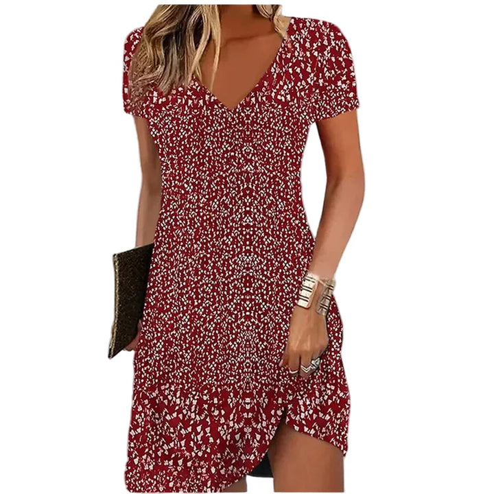 Primrose Floral A Line Mini Dress