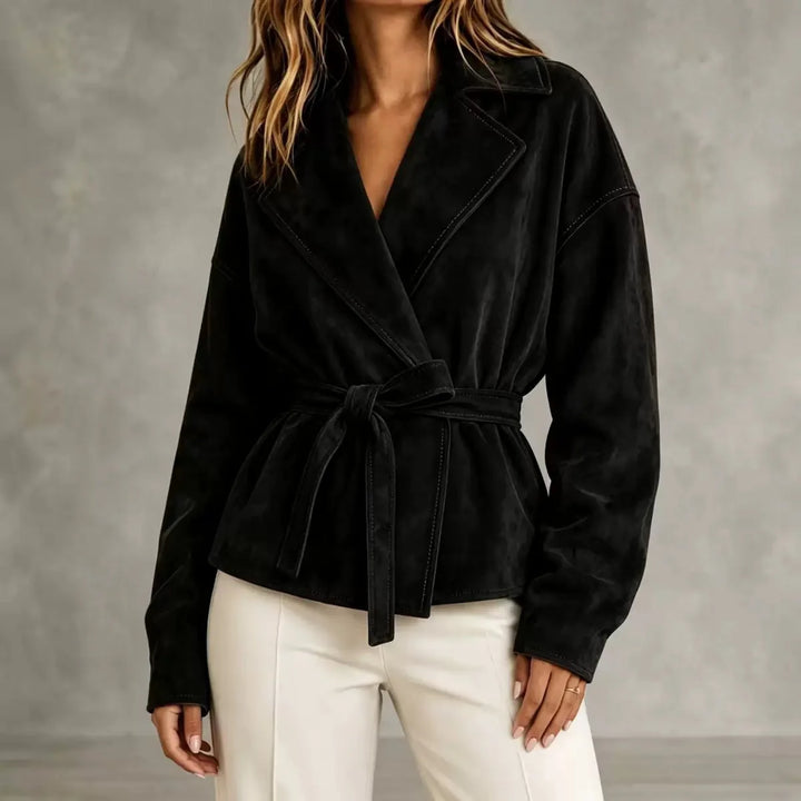 Amaris Lapel Wrap Jacket