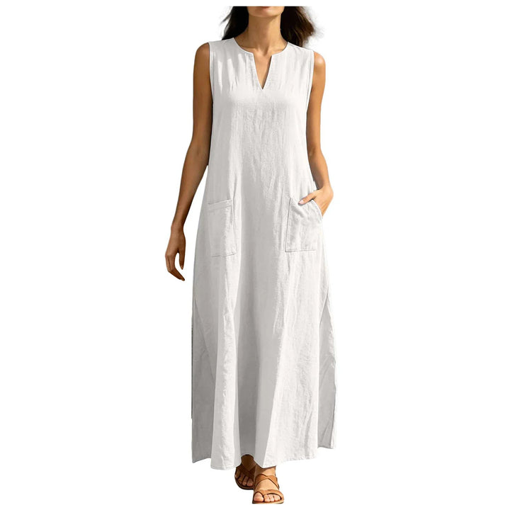 Eliana Sleeveless Pocket Sundress