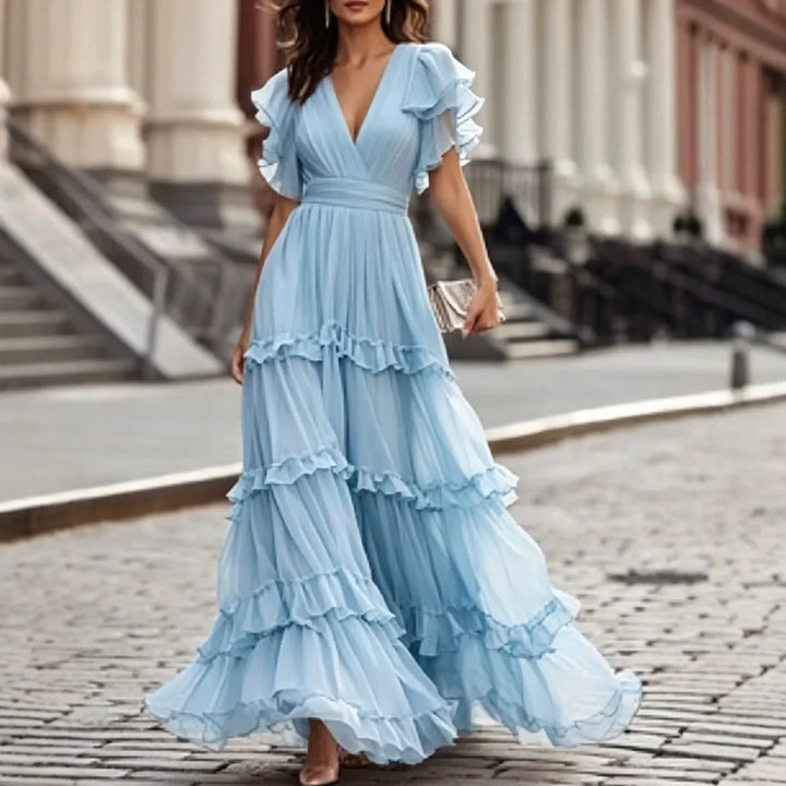 Brielle Tiered Ruffle Dress
