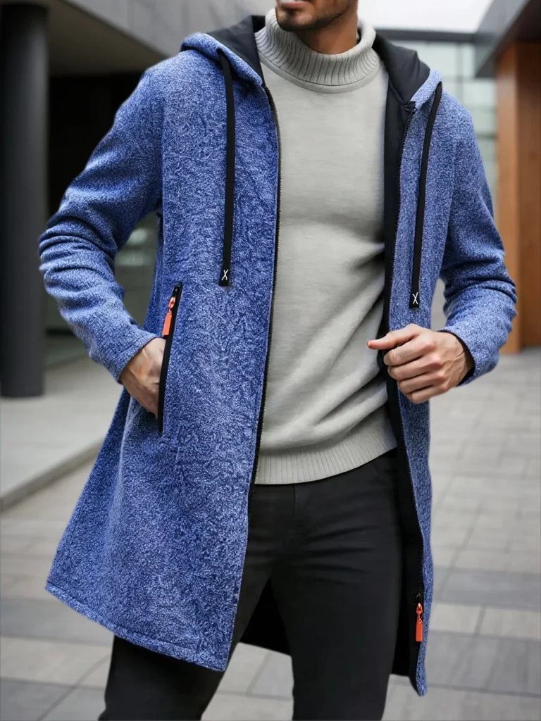 Garrison Zip Front Fleece Coat