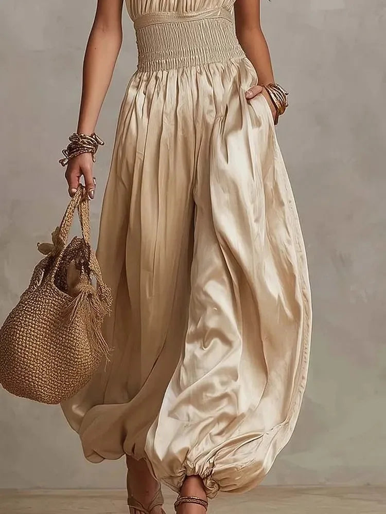 Laurel Gathered Waist Jumpsuit