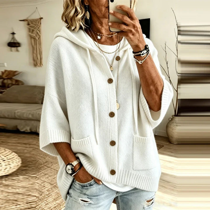 Ines Button Front Cardigan