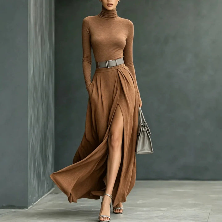 Genevra Turtleneck Sweater Dress