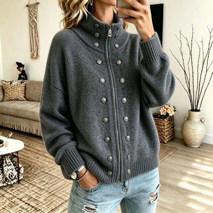 Guinevere Button Front Cardigan