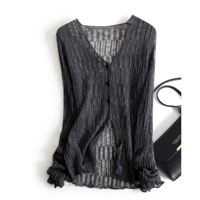 Orlinda Button Front Knit Cardigan