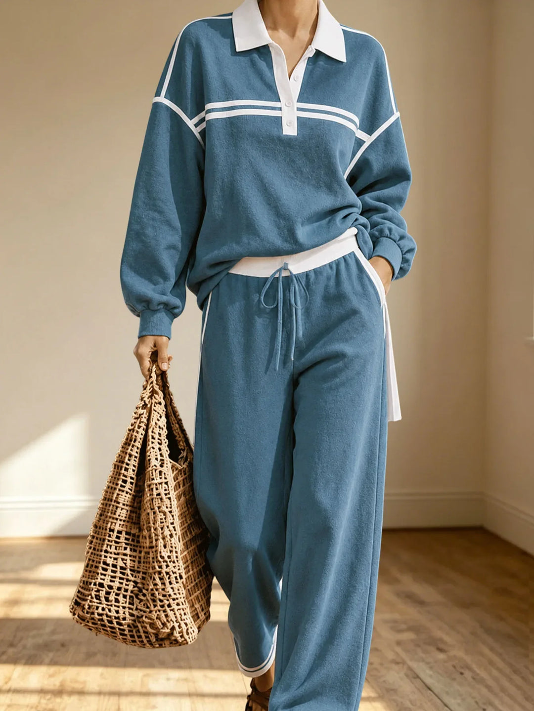 Yasleen Polo Activewear Set