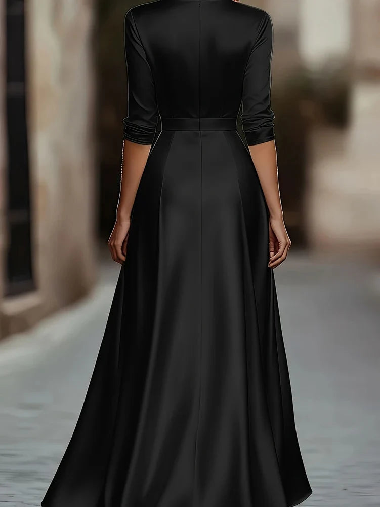 Theodosia Wrap Waist Gown