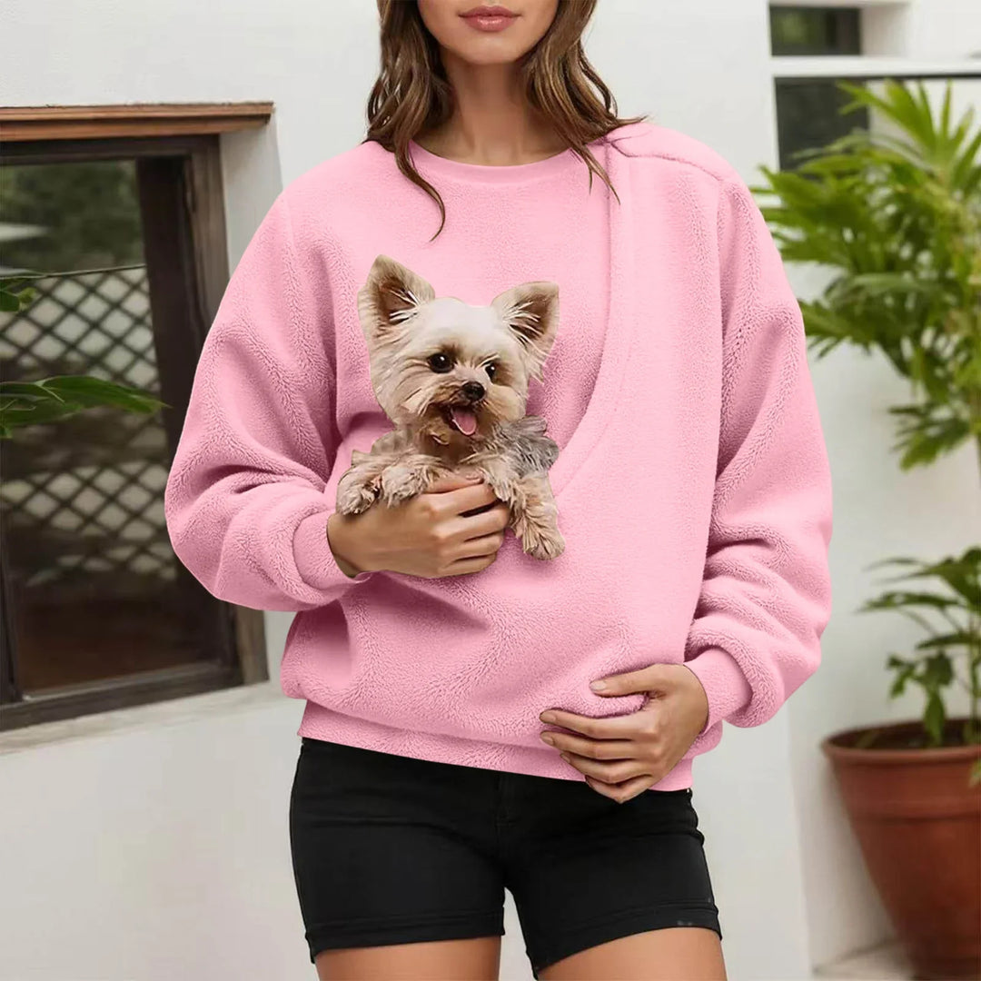 Harlow Pet Pocket Pullover