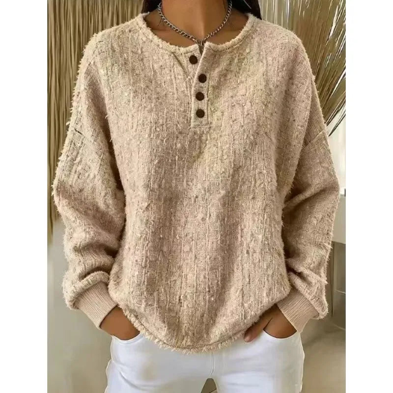Harlan Ribbed Cuff Pullover