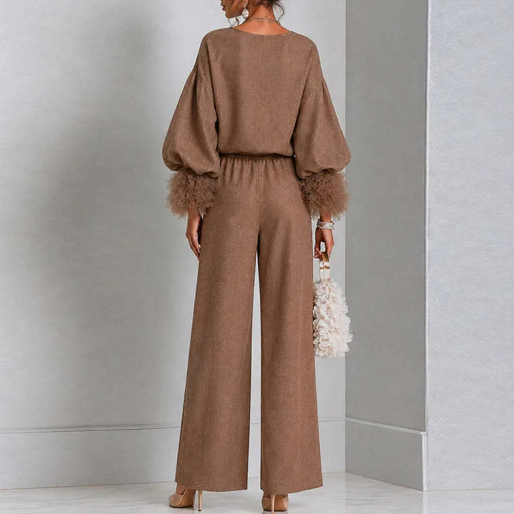 Bellamy Lantern Sleeve Two-Piece Set