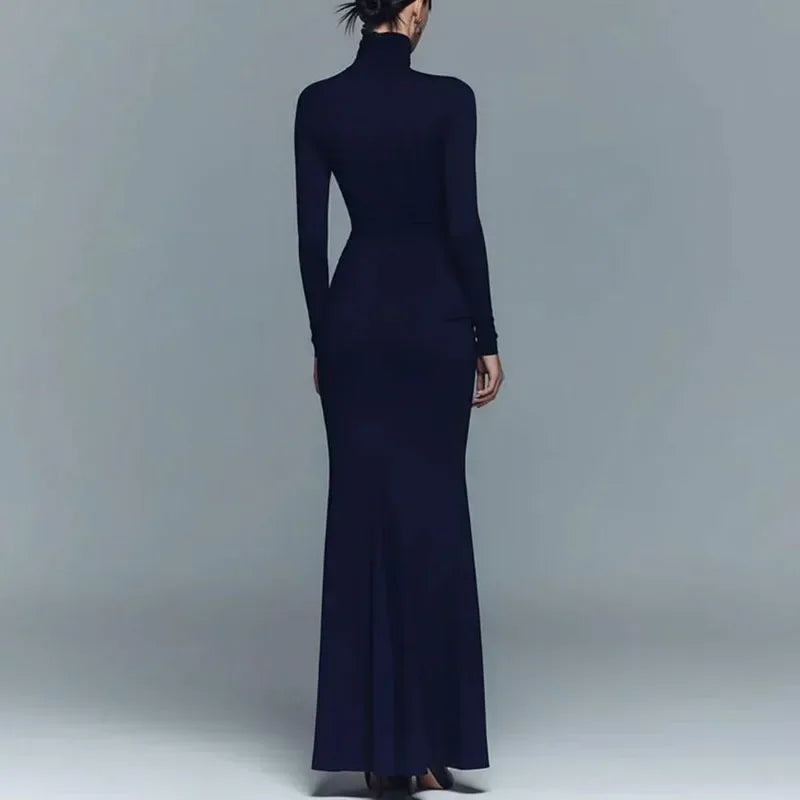 Harmony Turtleneck Maxi Dress