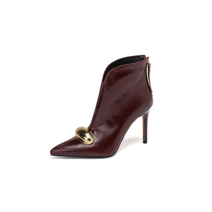 Delphine Pointed Toe Ankle Boot
