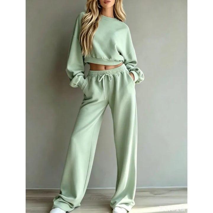 Stella Cropped Lounge Set