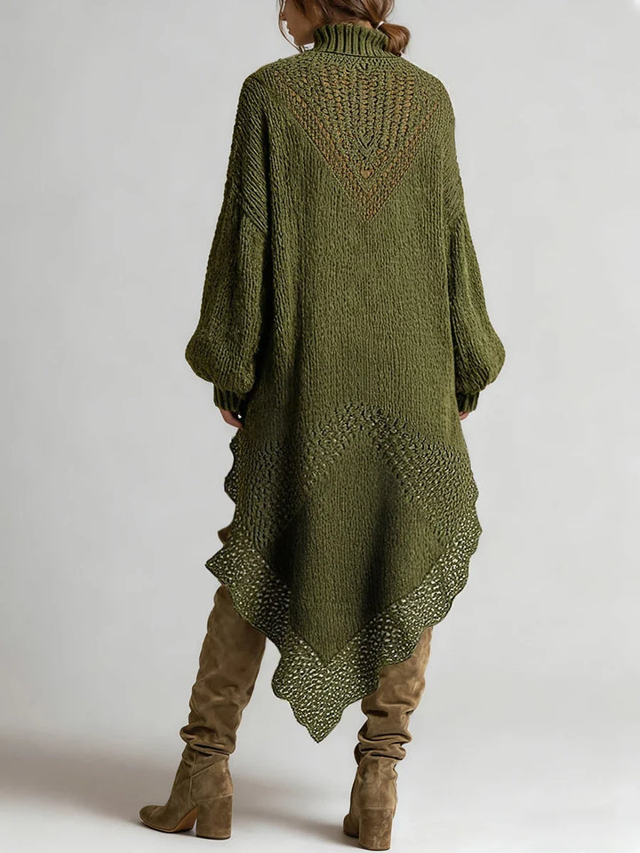 Viviana Openwork Sweater Dress