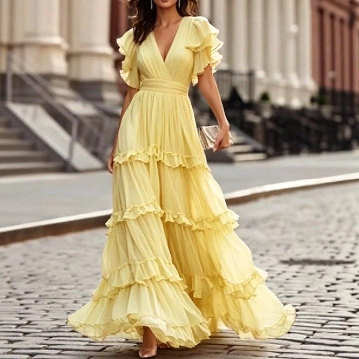 Brielle Tiered Ruffle Dress