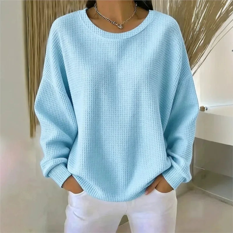 Marigold Waffle Knit Top