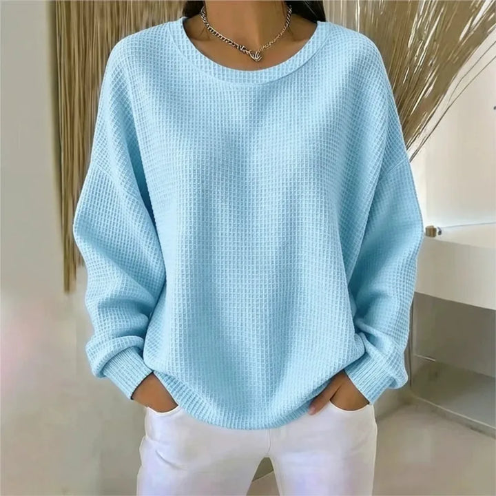 Marigold Waffle Knit Top