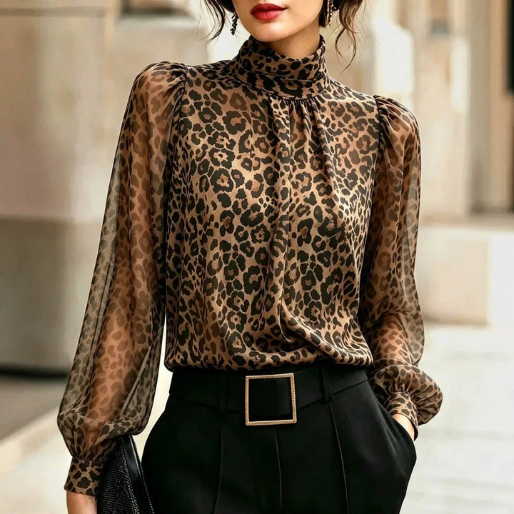 Imogen Lantern Sleeve Blouse