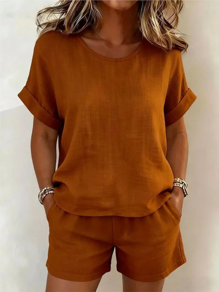 Nayeli Casual Two-Piece Shorts Set