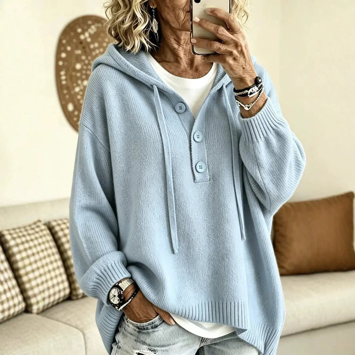 Fernwood Button Placket Hoodie
