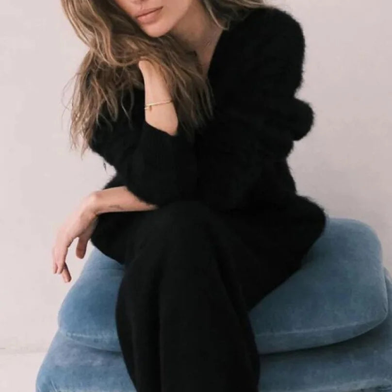 Sabrina Soft Mink Cardigan
