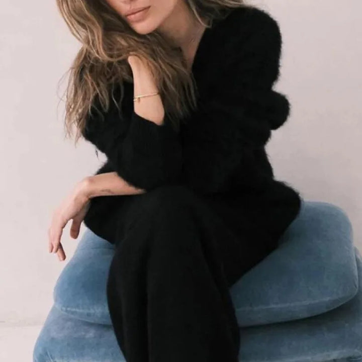 Sabrina Soft Mink Cardigan