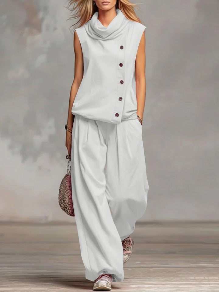Fiorina Cowl Neck Lounge Set