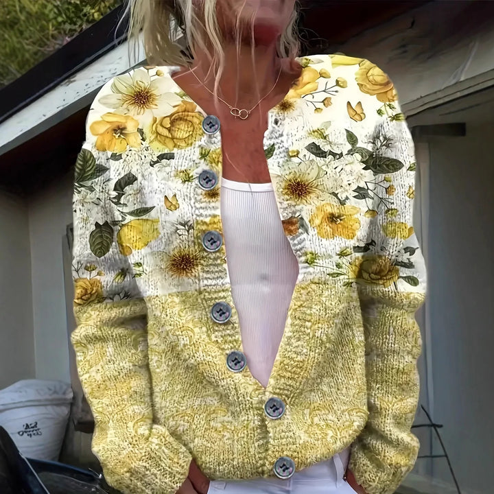 Marielise Button Front Cardigan