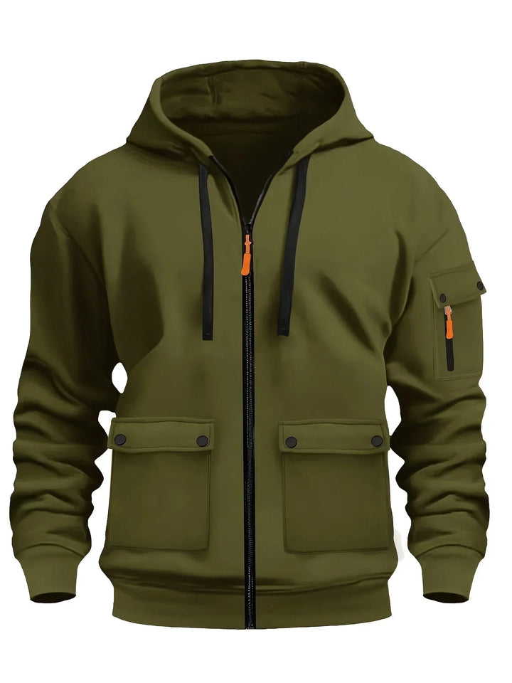 Anselm Cargo Pocket Hoodie