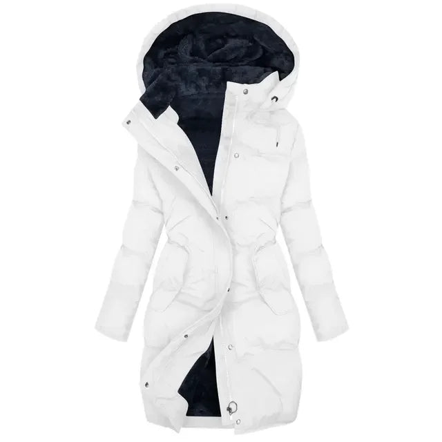 Amalia Drawstring Waist Puffer