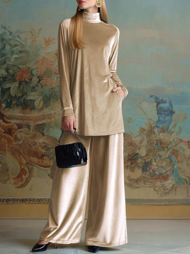 Melissa Longline Turtleneck Set
