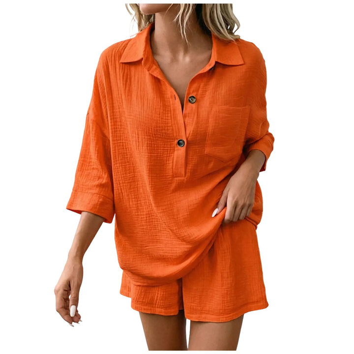 Oriana Breathable Linen Set