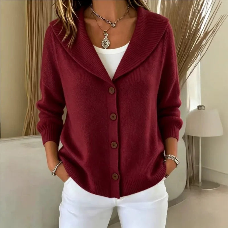 Delphine Shawl Collar Cardigan