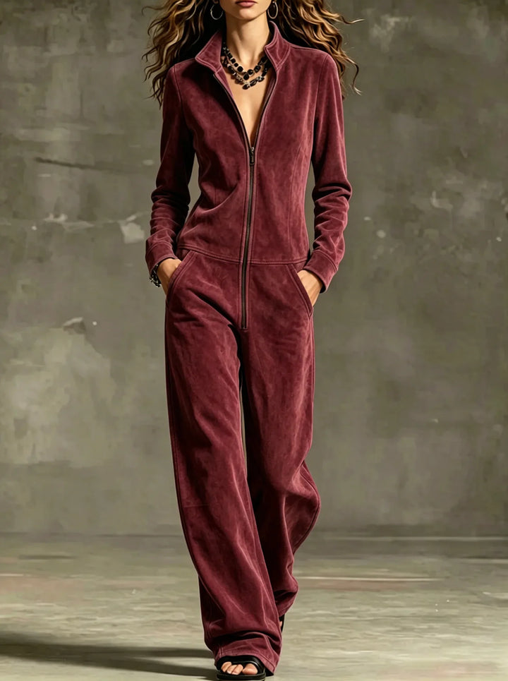 Adaira Front Zip Jumpsuit