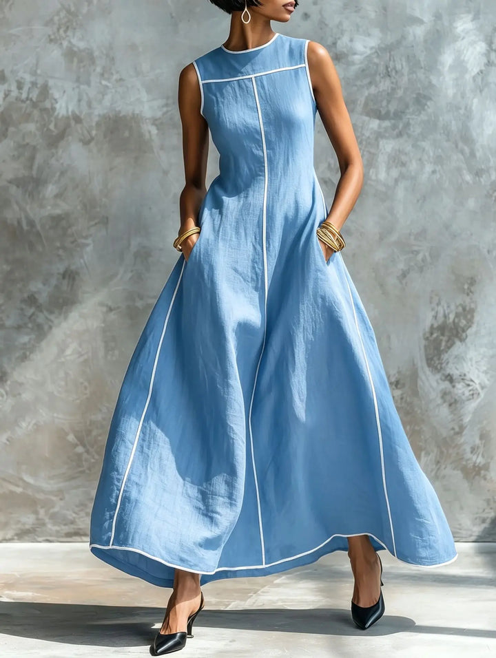 Anouk Elegant Flowy Maxi Dress