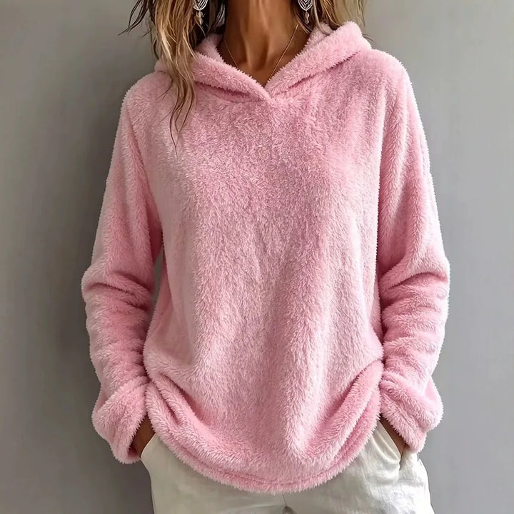 Winslet Fuzzy Fleece Hoodie