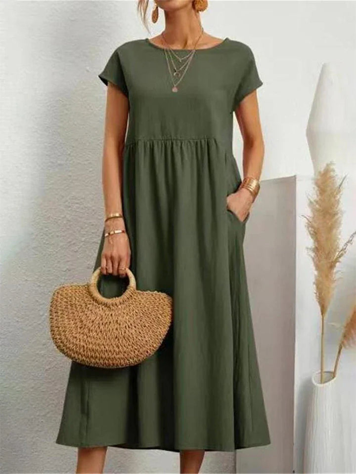 Linda Relaxed Pocket Maxi Dress
