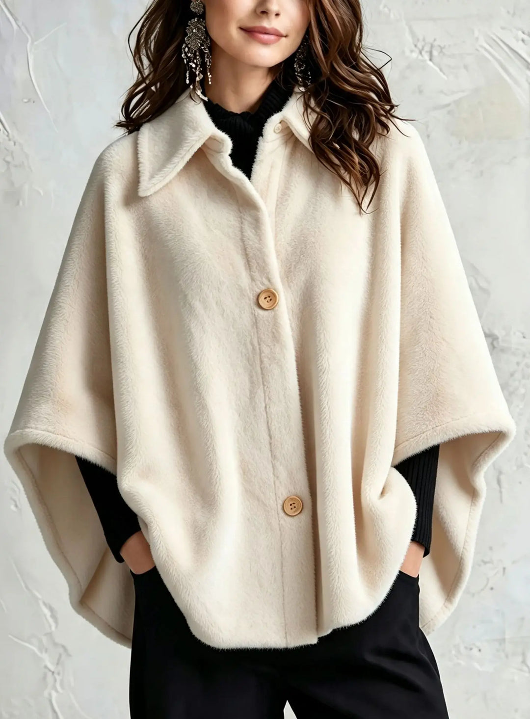 Isabeau Batwing Cape Jacket