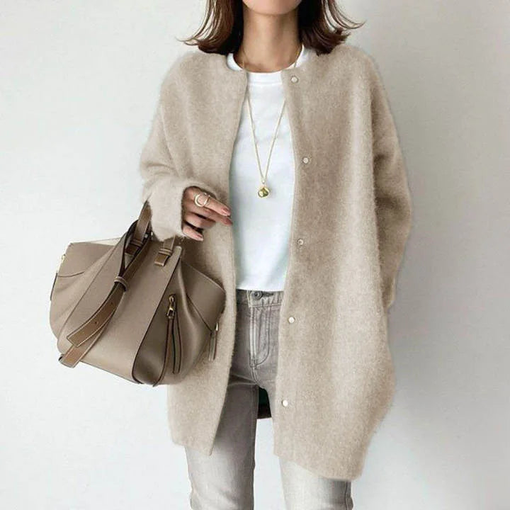 Averil Snap Button Cardigan