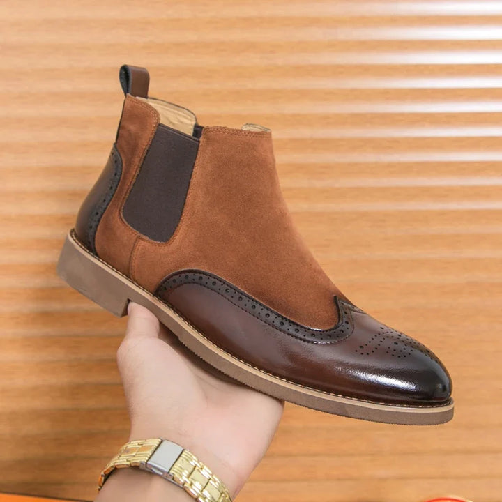 Emory Wingtip Chelsea Boot